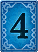 Blaue Karte 4