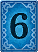 Blaue Karte 6