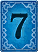 Blaue Karte 7