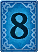 Blaue Karte 8