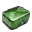 Grüner Ebenholzkasten